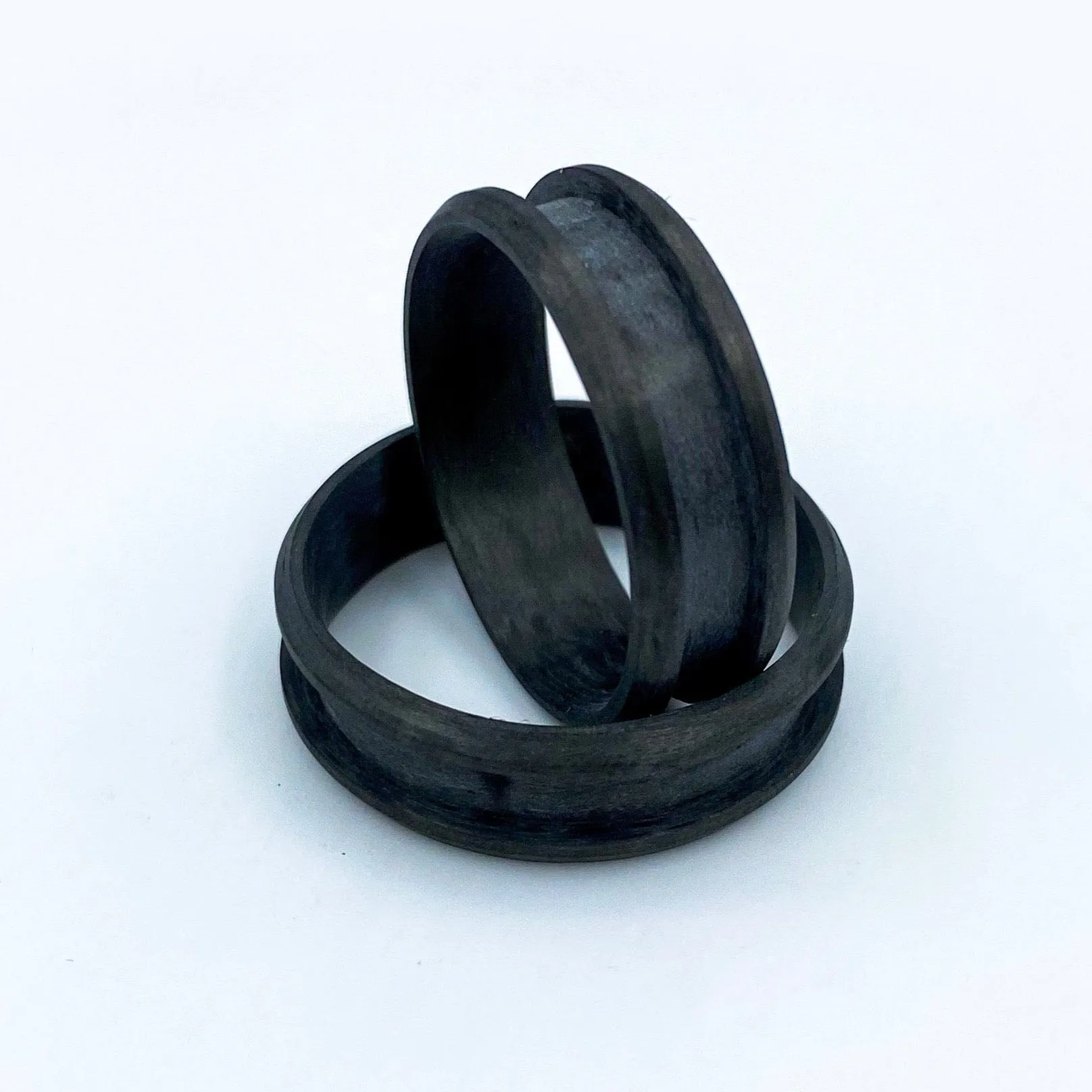 10 Pack - Carbon Fiber Ring Blank