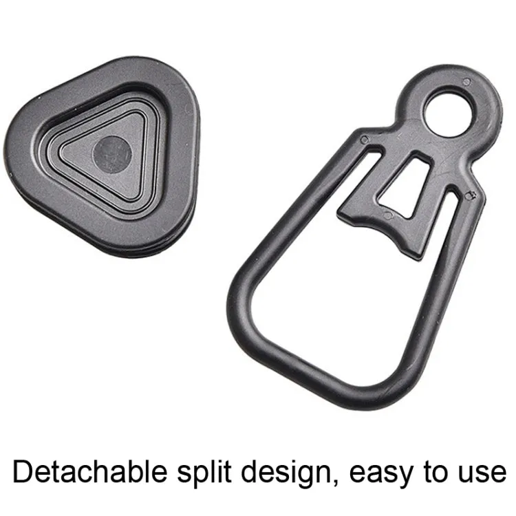 10 PCS Awning Banner Tarpaulin Plastic Clip Field Camping Mountaineering Tent Clip, Color: Green