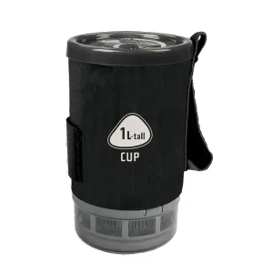 1L FluxRing Tall Aluminium Spare Cup carbon|-|Tasse de rechange Haute 1L FluxRing Aluminium