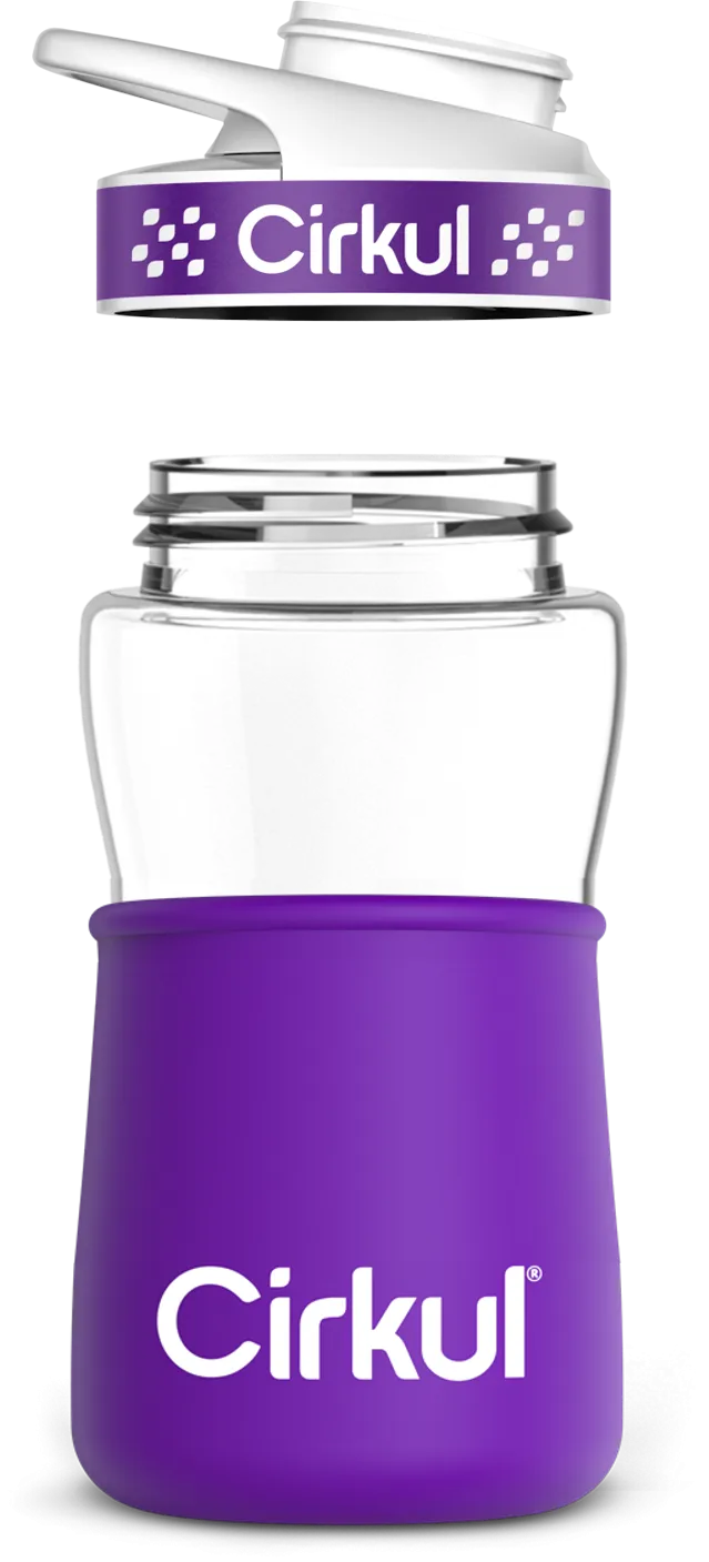 Add-on: 12oz. Plastic Bottle & Comfort Grip Lid   12oz. Chill Sleeve