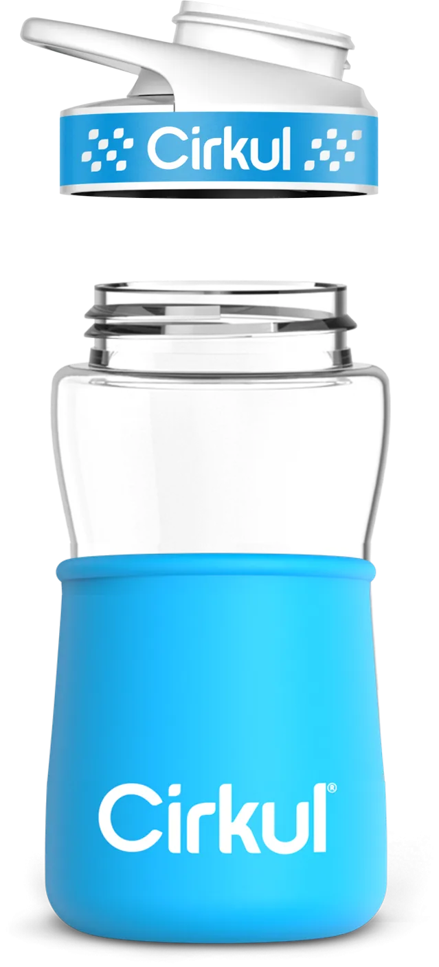 Add-on: 12oz. Plastic Bottle & Comfort Grip Lid   12oz. Chill Sleeve