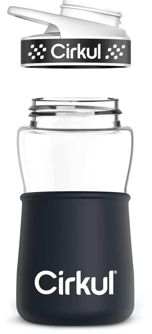 Add-on: 12oz. Plastic Bottle & Comfort Grip Lid   12oz. Chill Sleeve