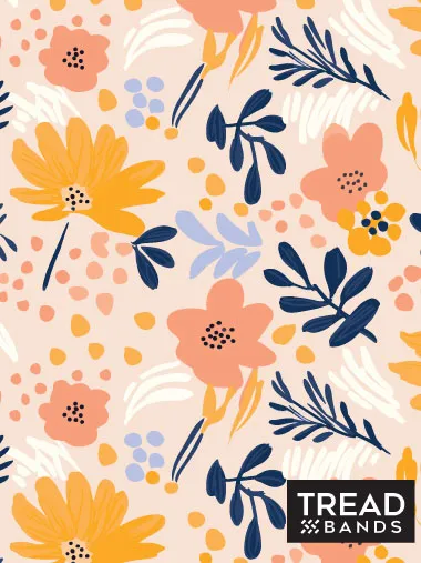 All-Terrain Tieback - Wildflower Set of 3