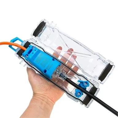 Ampfibian 15A Weatherproof Caravan Surge Protector with Outlet Tester