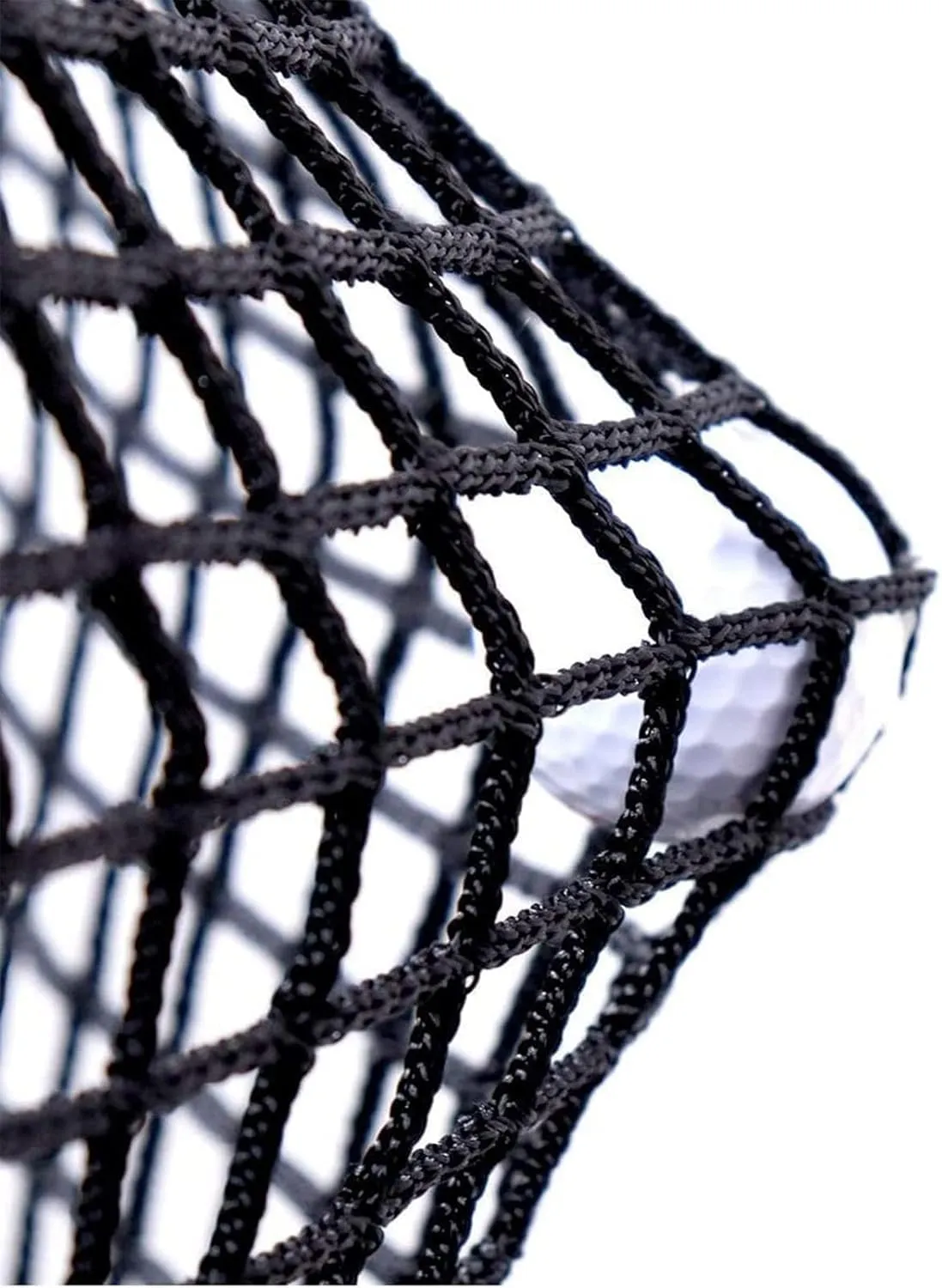 Aoneky Golf Hitting Practice Net 10ft x10ft/10ft x15ft, 1" x1'' Square Mesh, Rope 3mm - Golf Training Netting Barrier Baseball Football Backstop Net Indoor Outdoor Garden