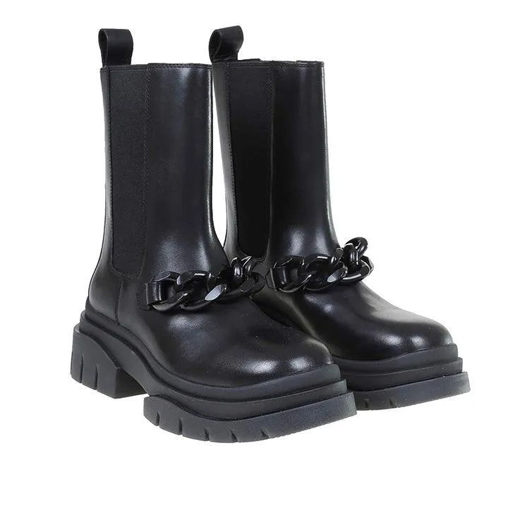 ASH STORM CHAIN BOOTS