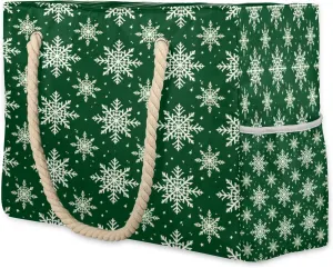 Beach Bags for Women Large Beach Tote Bag, Waterproof Sandproof Swim Pool Bag with Zipper