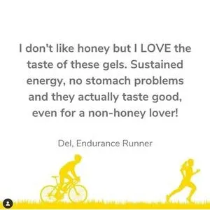 Buzz Power Organic Honey Energy Gel Fuel (Single)