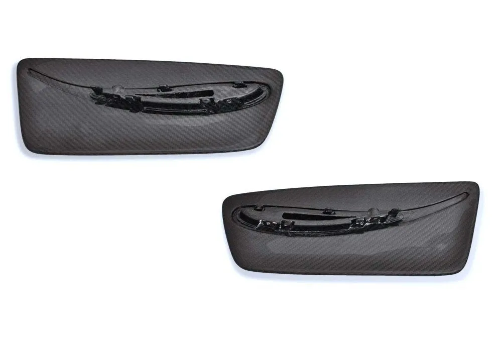 C3 Carbon Porsche GT2 RS Style Wing End Plates for GT3 RS