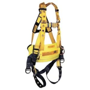Capital Safety Delta Derrick Harness with Pass Thru Connection, Back & Lifting D-Rings, X-Large, 70007413290