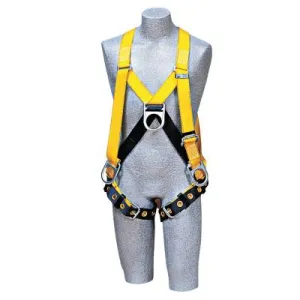 Capital Safety Delta Step In Style Harnesses, Back, Front & Side D-Rings, Small, 1102875