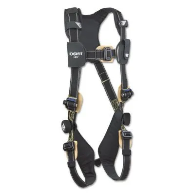 Capital Safety ExoFit NEX Arc Flash Harness w/ PVC Coated Aluminum D-Rings, Back D-Ring, Large, 70007411369