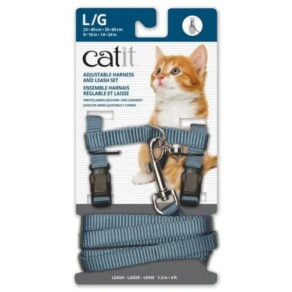 Catit Adjustable Harness and Leash Set