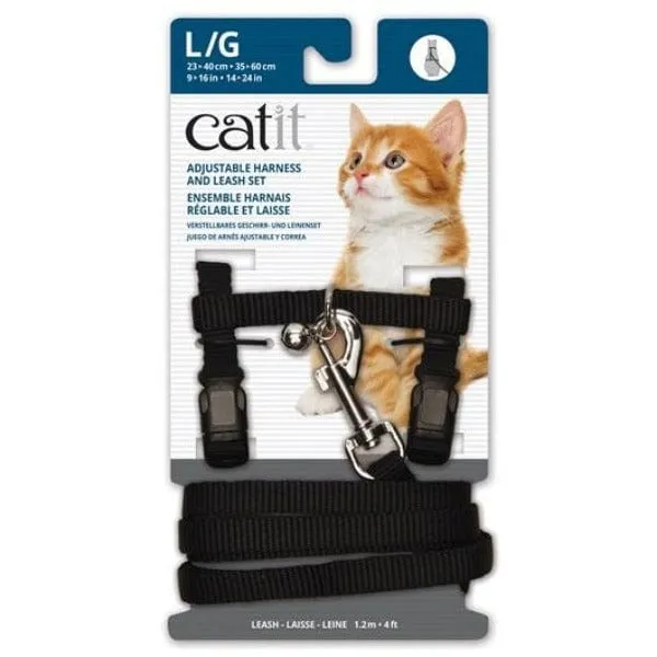 Catit Adjustable Harness and Leash Set