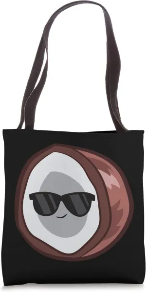 Coconut With Sunglasses Fruit Cool Coconut Tote Bag
