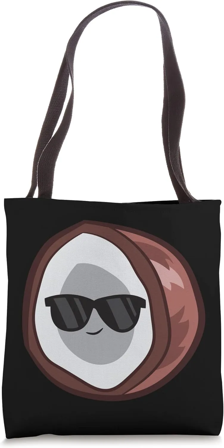 Coconut With Sunglasses Fruit Cool Coconut Tote Bag