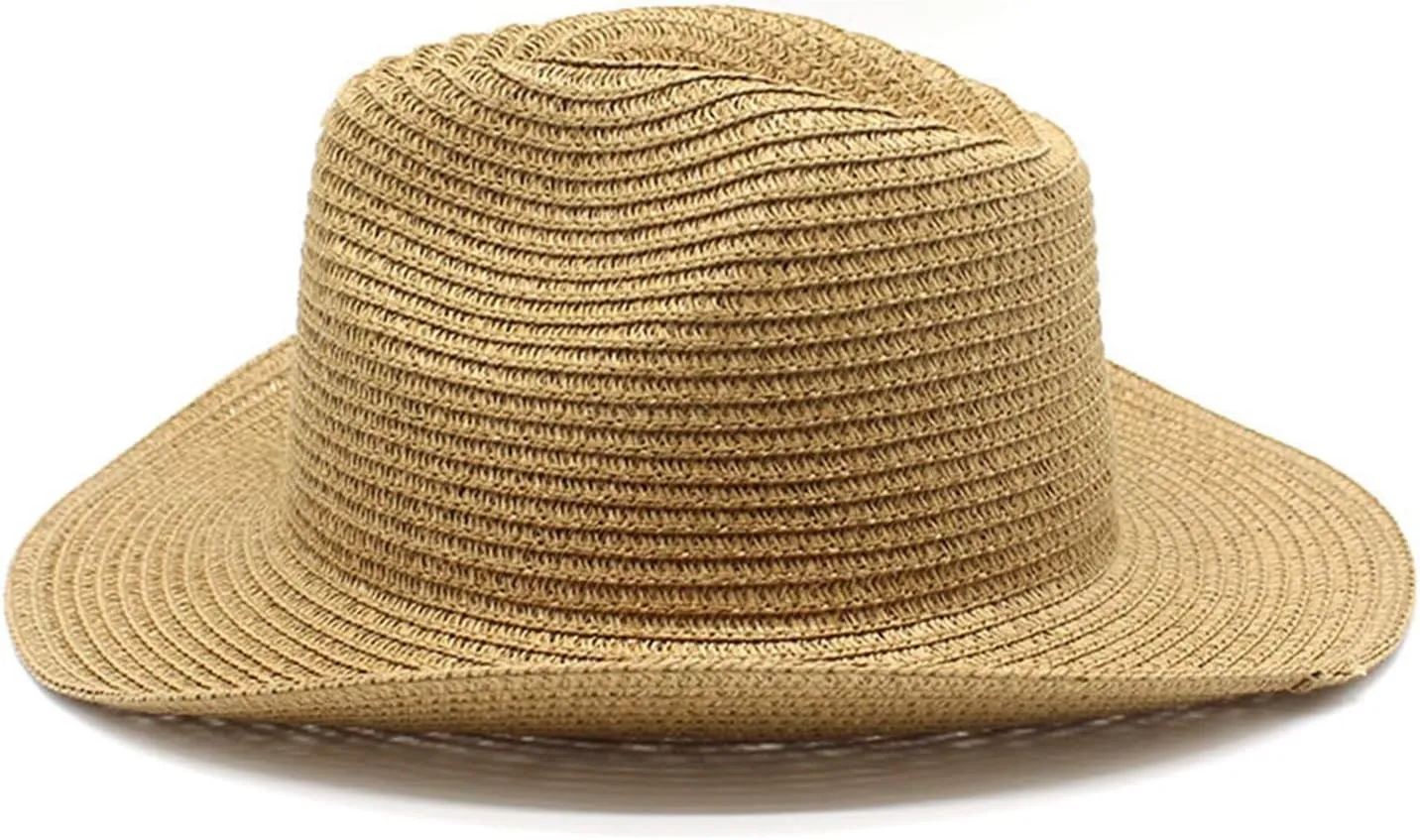 Cowboy Straw Hat for Women and Men Wide Brim Western Beach Panama Sun Hat Shapeable Trendy Fedora Cowgirl Hats