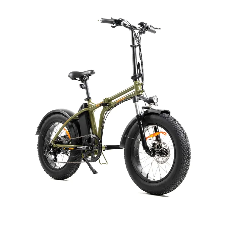 DWMeigi Fat Tire Folding Electric Bike, 48V/13Ah, 500W