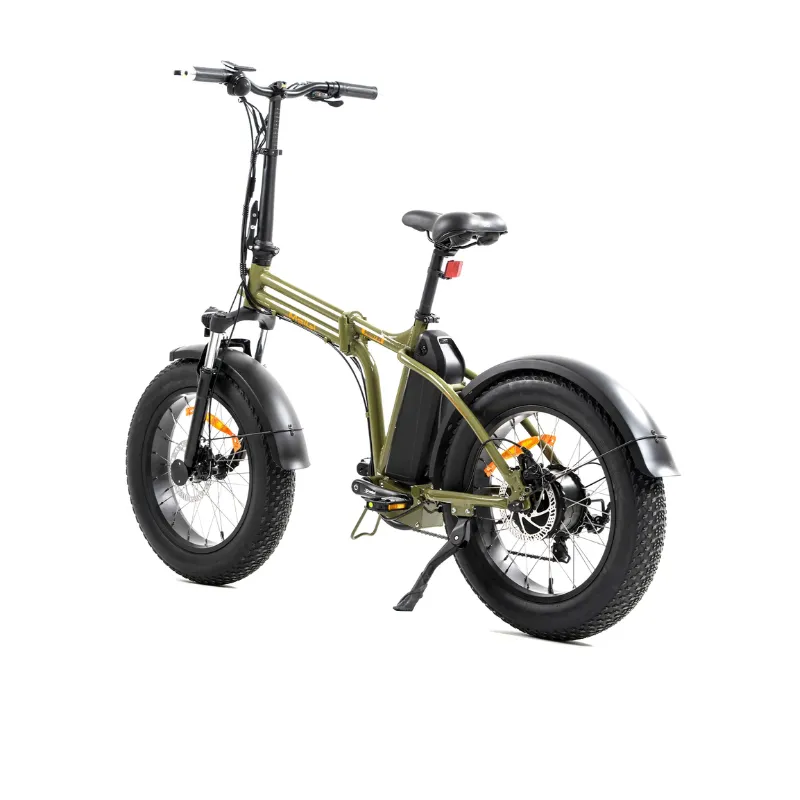 DWMeigi Fat Tire Folding Electric Bike, 48V/13Ah, 500W