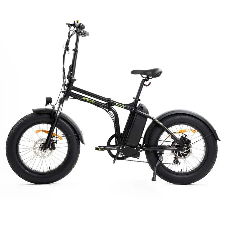 DWMeigi Fat Tire Folding Electric Bike, 48V/13Ah, 500W