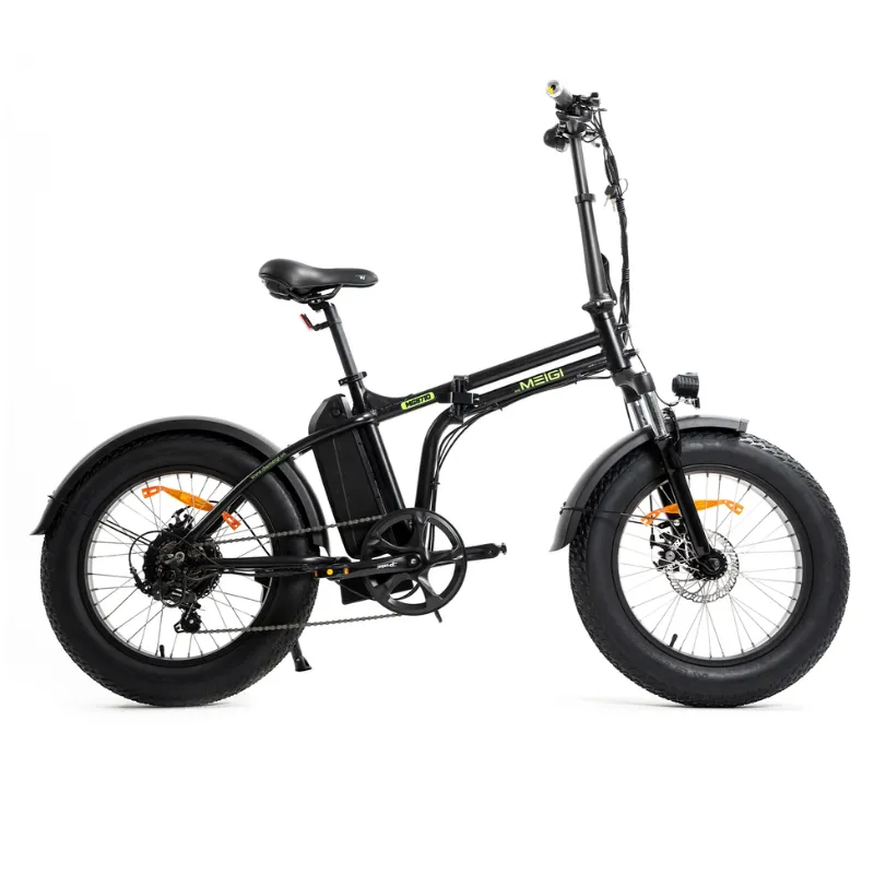 DWMeigi Fat Tire Folding Electric Bike, 48V/13Ah, 500W