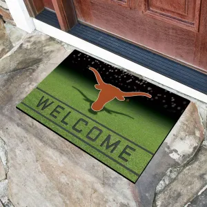 Fanmats Texas Longhorns Rubber Door Mat - 18" x 30"