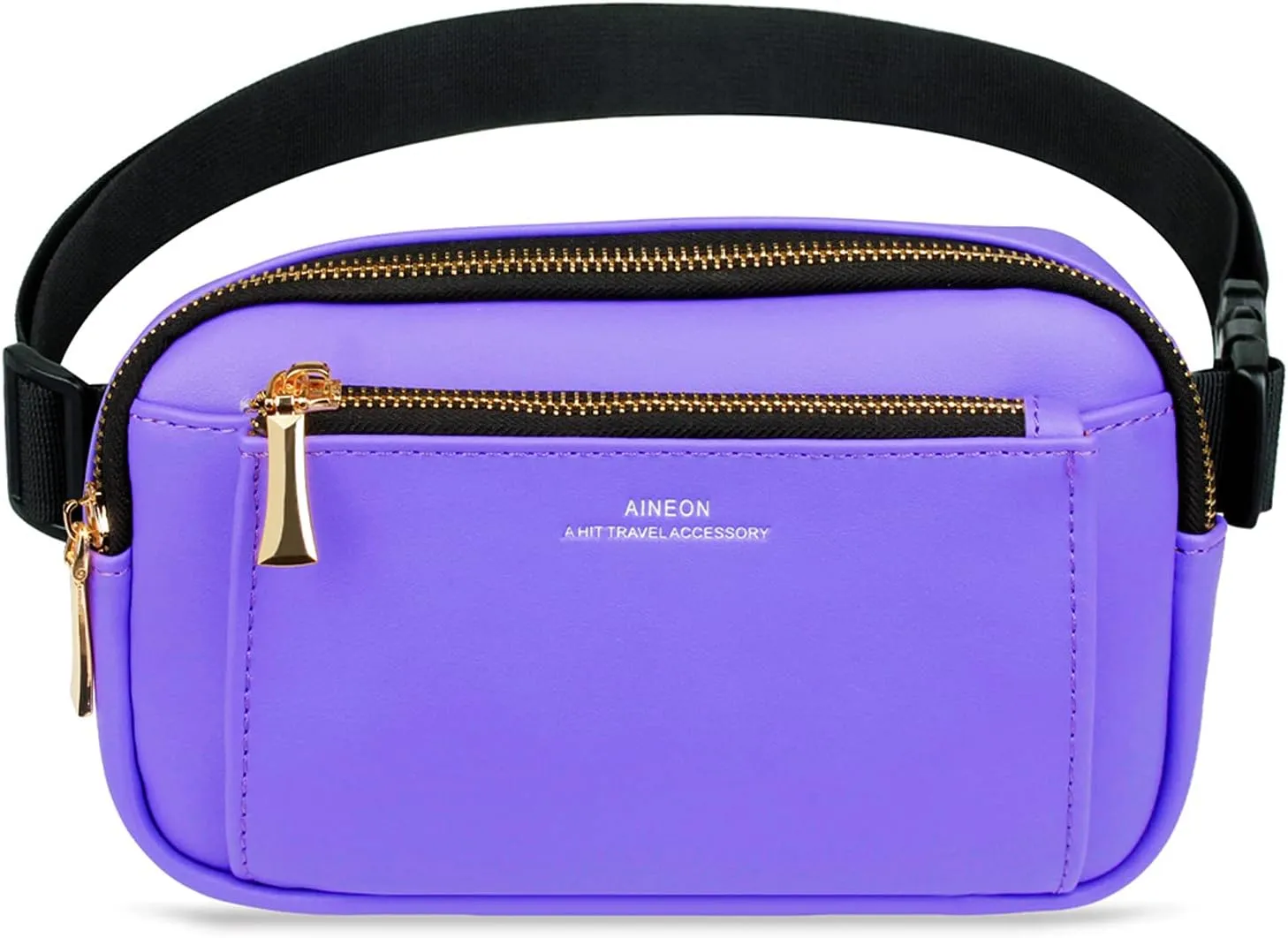 Fanny Packs for Women Fashion Leather Fanny Pack for Men Girls Boys, Plus Size Waist Pack Belt Bag with Adjustable Strap Waterproof Cute Bum Hip Bags for Travel Disney Hiking Running Cycling Shopping