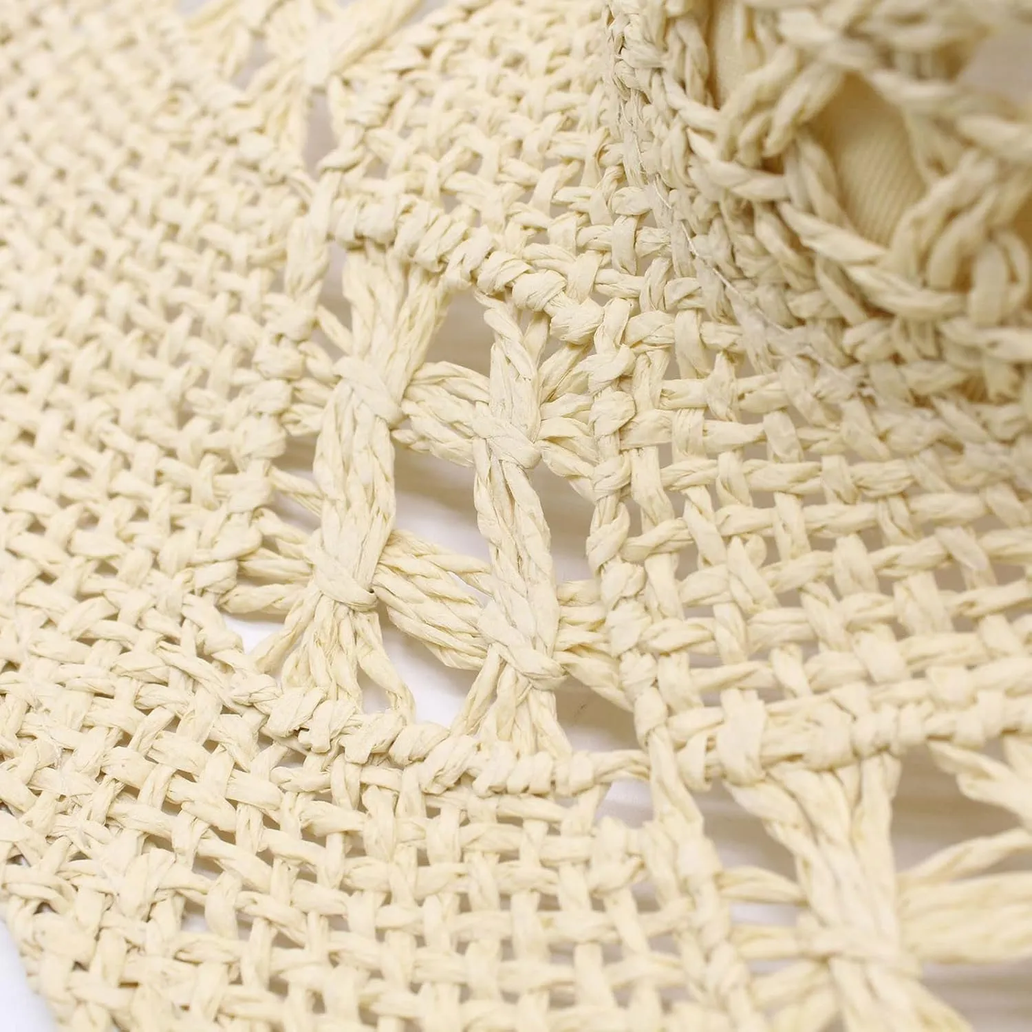 Foldable Sun Hats for Women Breathable Wide Brim Foldable Straw Beach Hats Womens Straw Hat Floppy Hats
