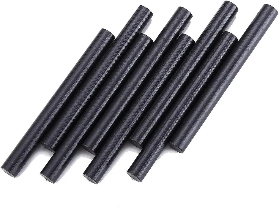 FOSTAR 8PCS Survival Ferro Rod Flint Fire Starter Rods, 5/16 X 3.15 Inch Magnesium Fire Steel Rods