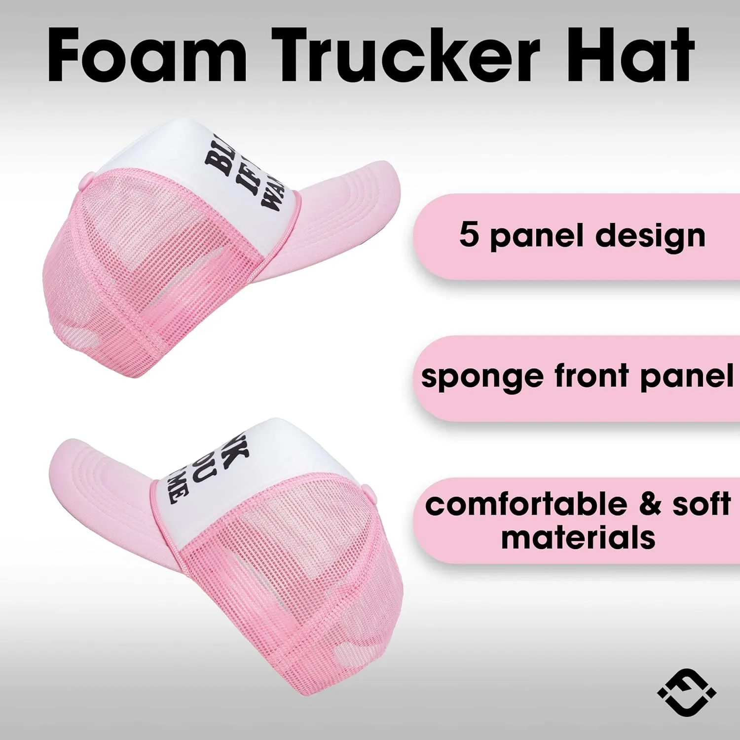 Funky Junque Premium Mesh Snapback Trucker Hat - Stylish Comfort for All - Patriotic, Humor & More