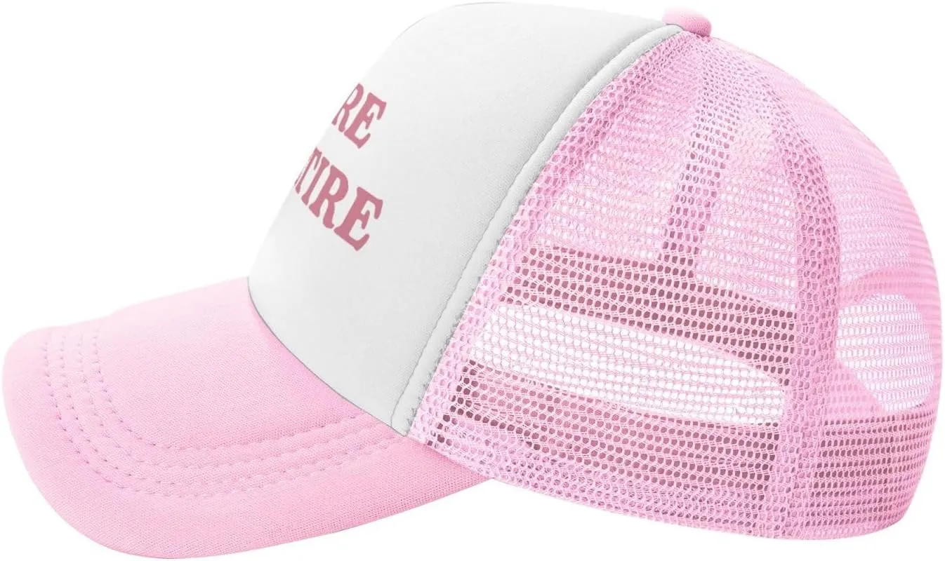 Funny Trucker Hats for Women Hot Pink Funny Gag Baseball Cap for Girls Women Men Hat