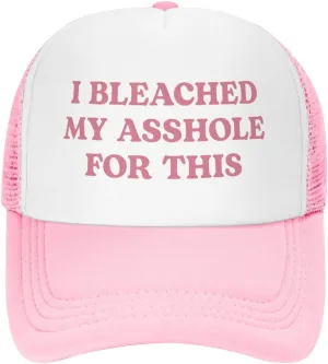Funny Trucker Hats for Women Hot Pink Funny Gag Baseball Cap for Girls Women Men Hat