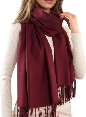 FURTALK Scarf for Women Winter Pashmina Shawl and Wraps Cashmere Feel Scarves for Evening Dresses Wedding Party