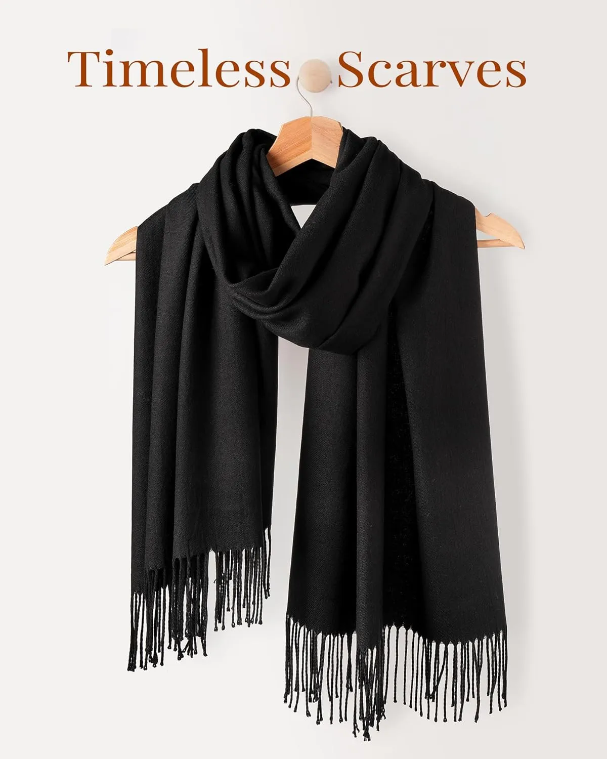 FURTALK Scarf for Women Winter Pashmina Shawl and Wraps Cashmere Feel Scarves for Evening Dresses Wedding Party