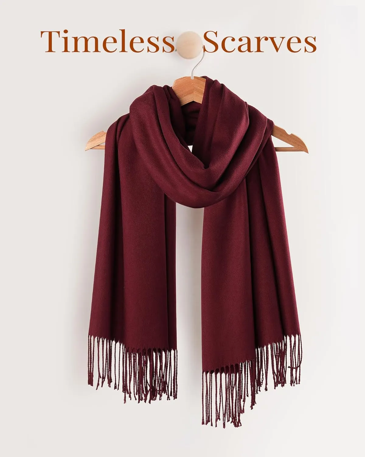 FURTALK Scarf for Women Winter Pashmina Shawl and Wraps Cashmere Feel Scarves for Evening Dresses Wedding Party