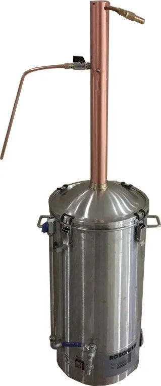 Gen 1.0 - AlcoEngine - Copper reflux Still with 13mm Barb Tails