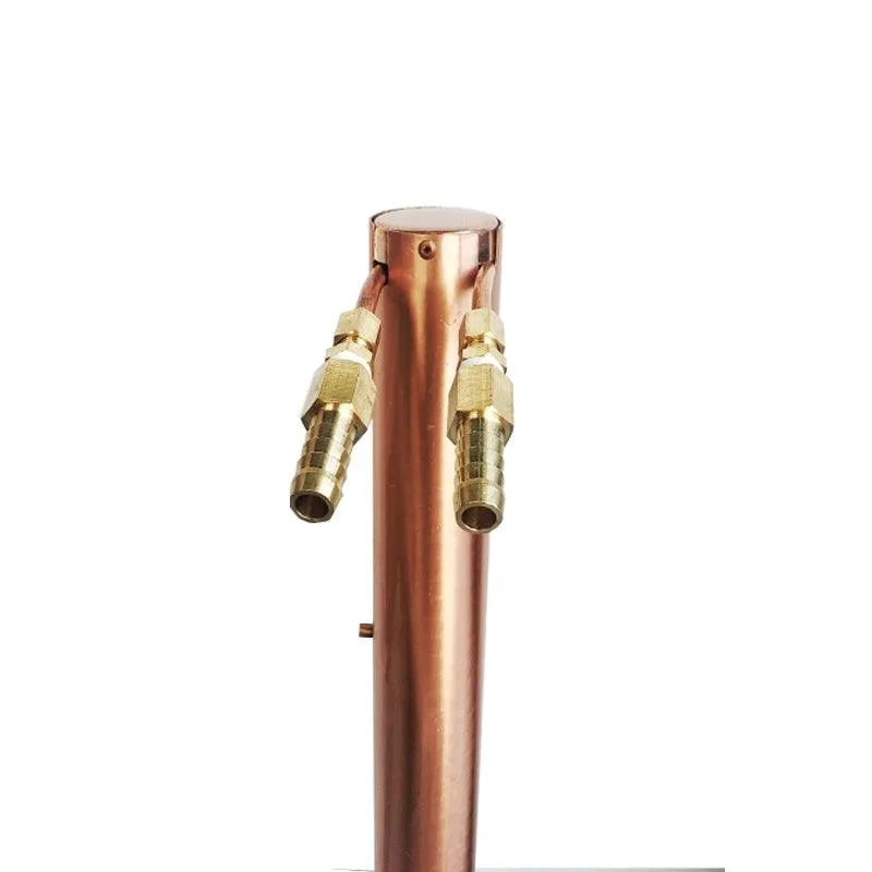 Gen 1.0 - AlcoEngine - Copper reflux Still with 13mm Barb Tails