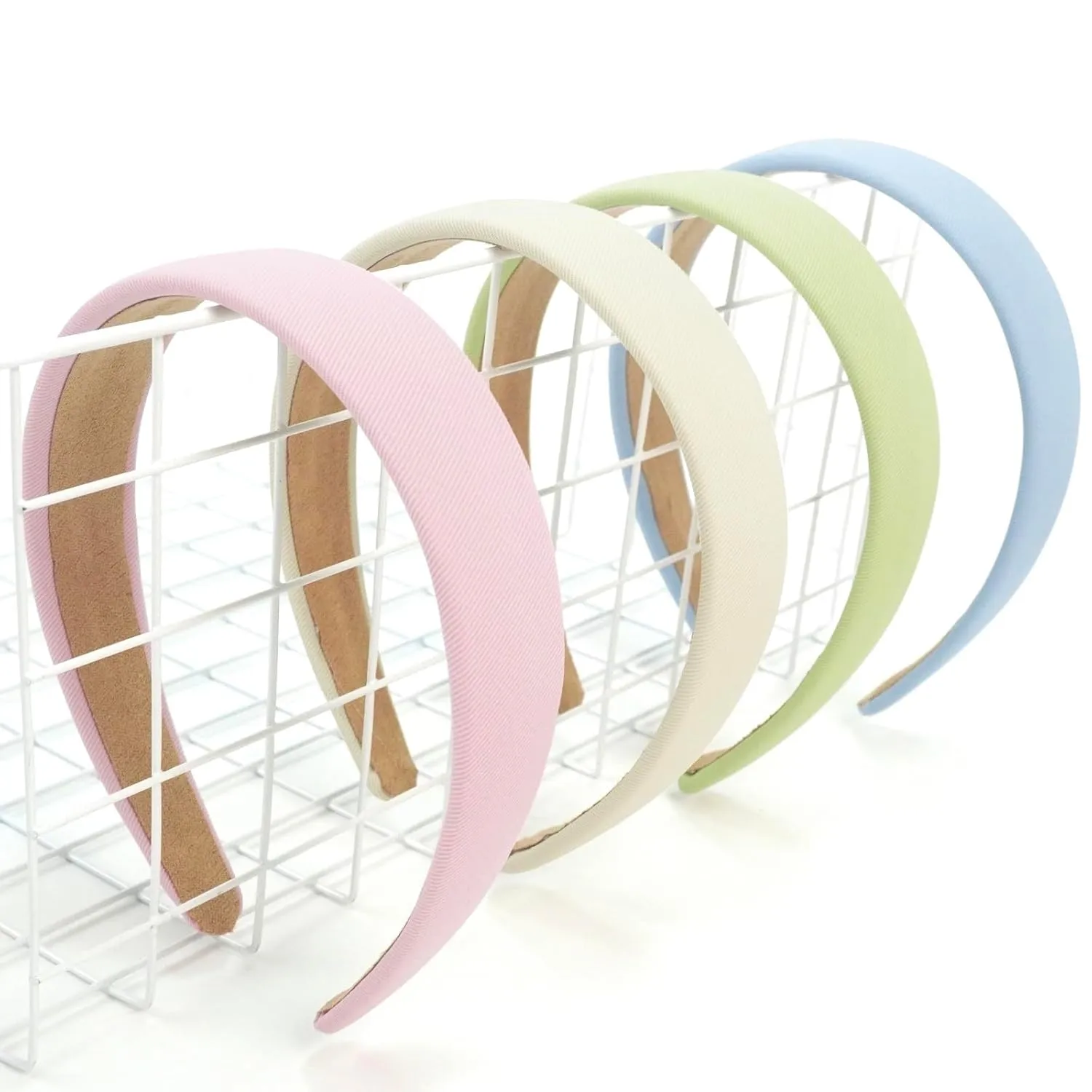 Headbands for Women Non Slip Trendy Headbands for Womens Hair 1 inch Wide Cute Headband for Girls, Spring Head Bands Elastic Hair Bands Fashion Accessories for Women 4PCS