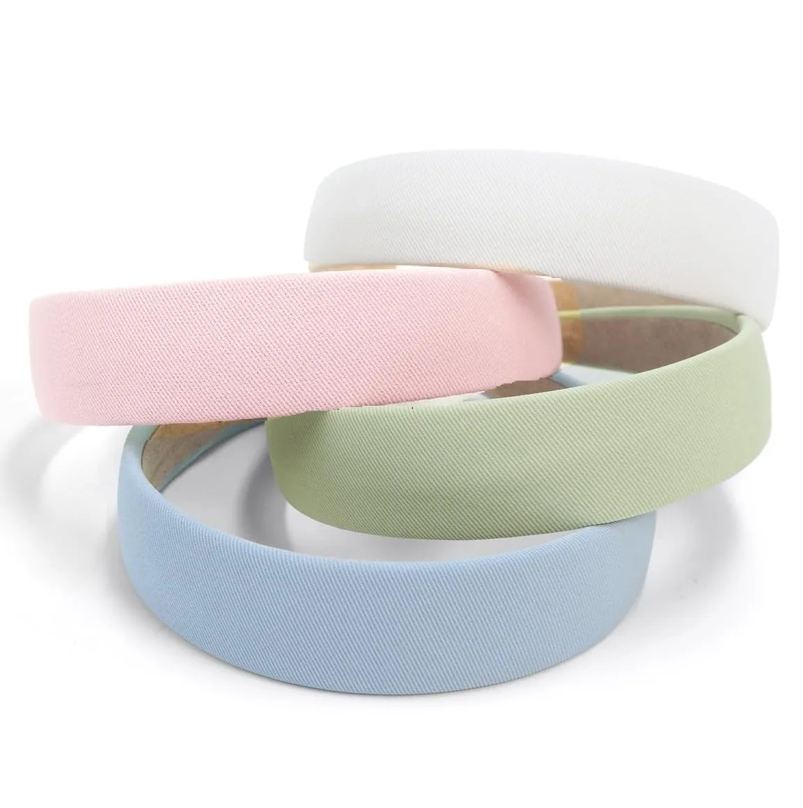 Headbands for Women Non Slip Trendy Headbands for Womens Hair 1 inch Wide Cute Headband for Girls, Spring Head Bands Elastic Hair Bands Fashion Accessories for Women 4PCS