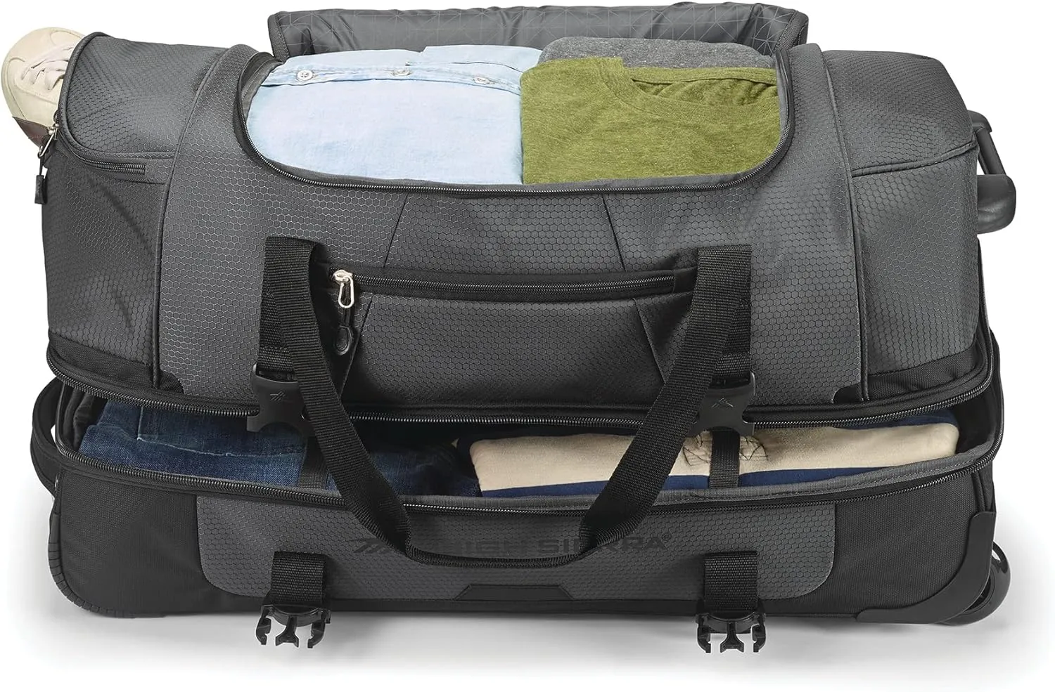 High Sierra Travel Bag, Mercury/Black, 28