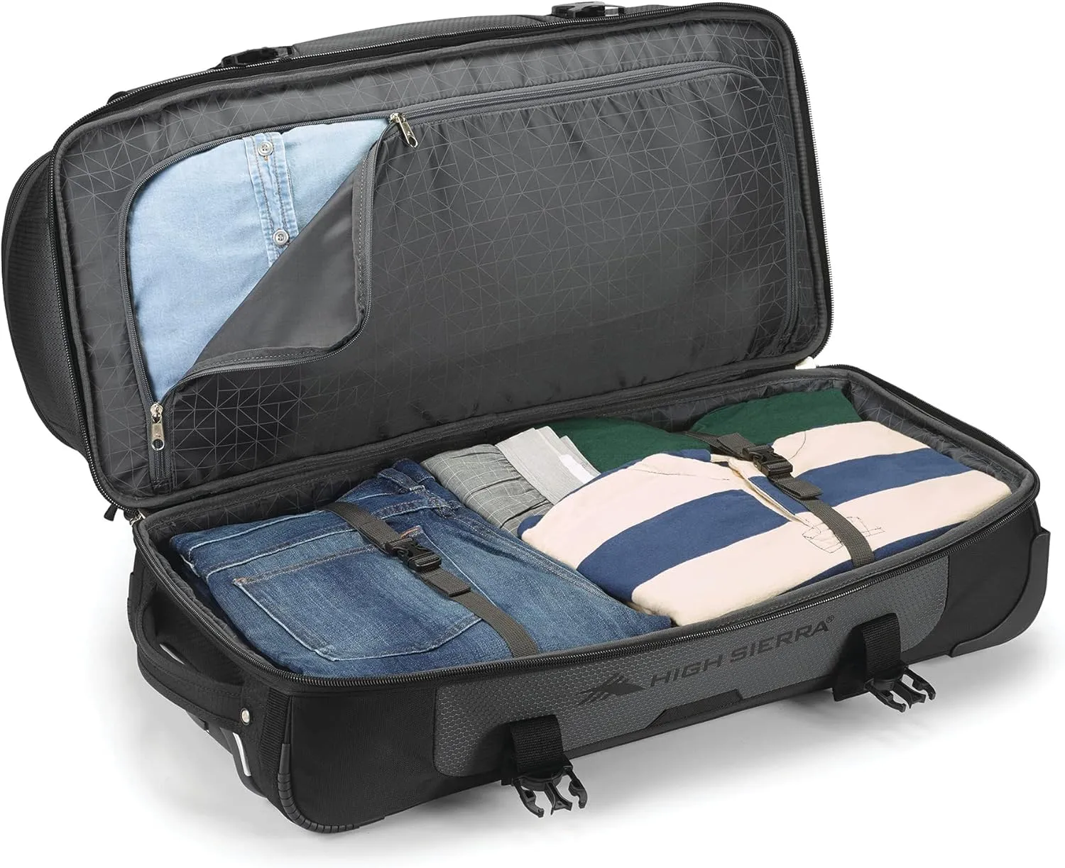 High Sierra Travel Bag, Mercury/Black, 28