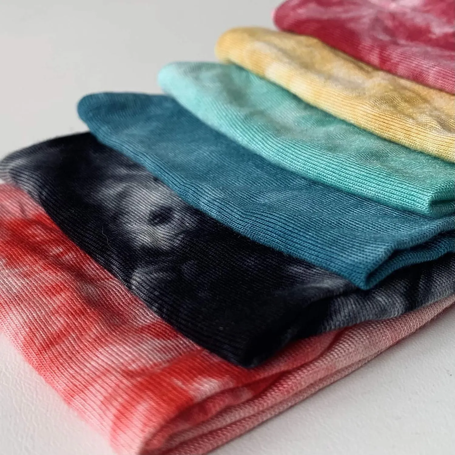 Huachi Women's Headbands Yoga Workout Exercise Headbands for Women Cute Elastic Hair Bands for Womens Hair Tie Dye Bandeau Headband Sweatbands