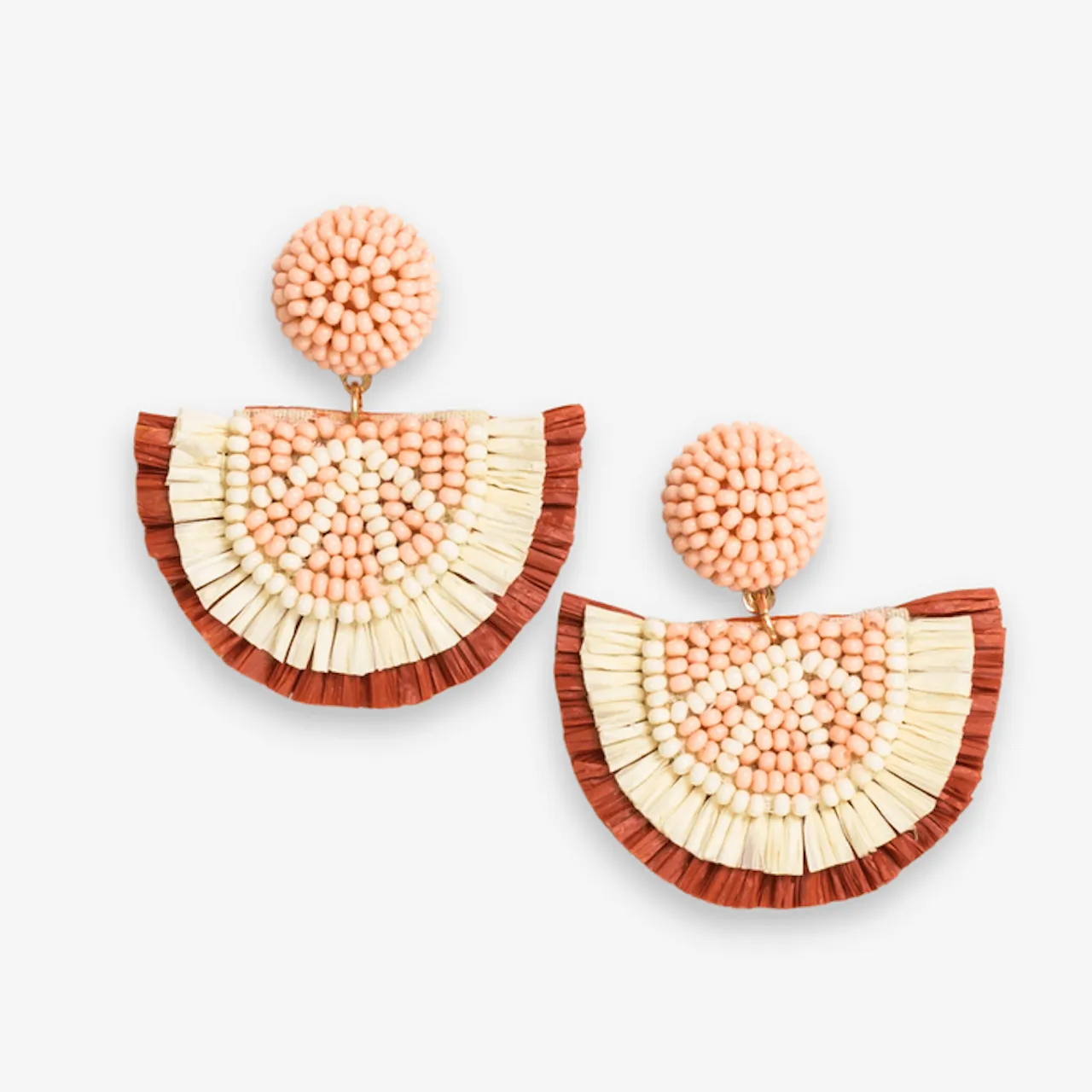 Josephine Fruit Raffia Drop Earrings