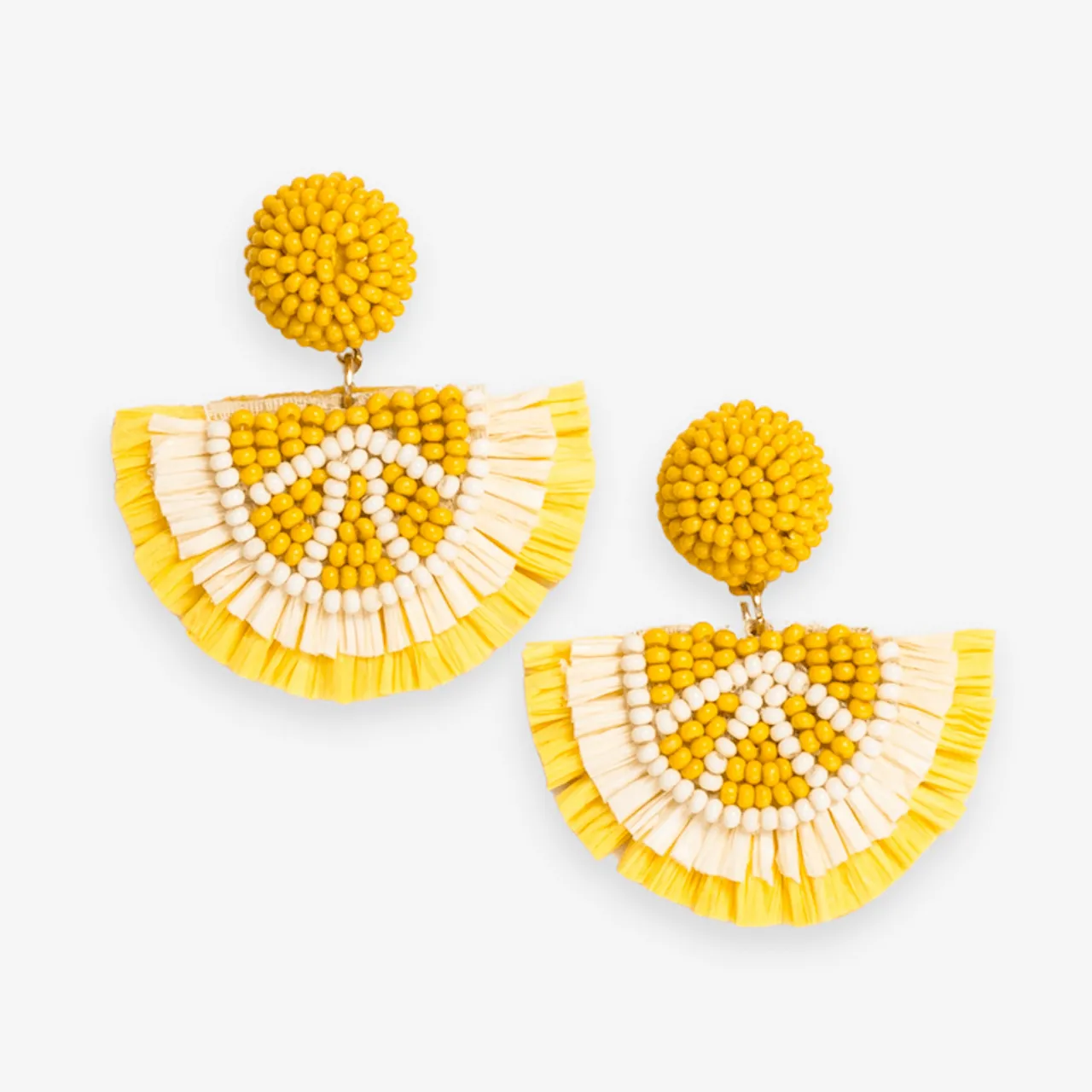 Josephine Fruit Raffia Drop Earrings