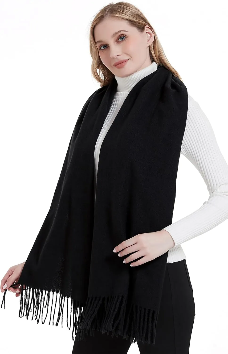 Landisun Scarf for Women Winter Pashmina-Shawl Wraps Winter Cashmere Wedding Warm Christmas