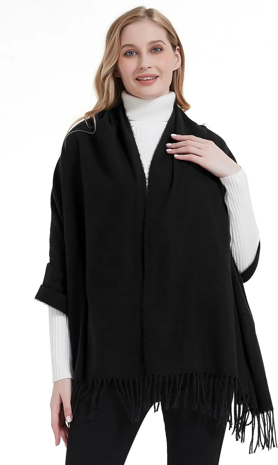 Landisun Scarf for Women Winter Pashmina-Shawl Wraps Winter Cashmere Wedding Warm Christmas