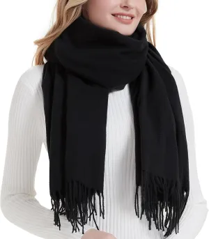 Landisun Scarf for Women Winter Pashmina-Shawl Wraps Winter Cashmere Wedding Warm Christmas