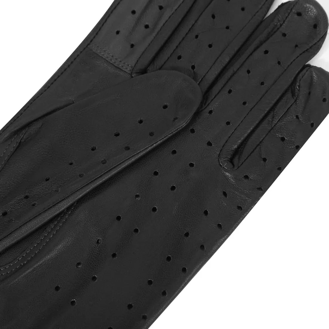 Leather Driving Gloves For Mens Goatskin Unlined Touchscreen Texting Leather Gloves USM01