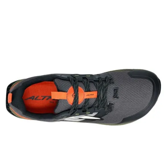 Mens Altra Lone Peak 7 in Black/Grey