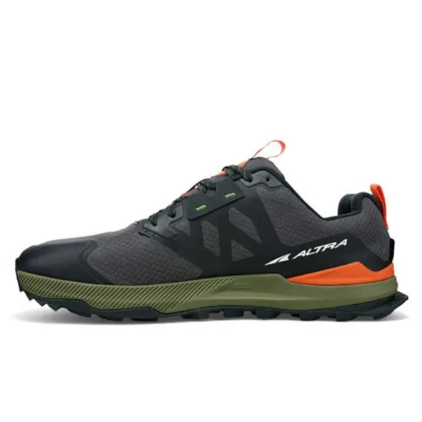 Mens Altra Lone Peak 7 in Black/Grey